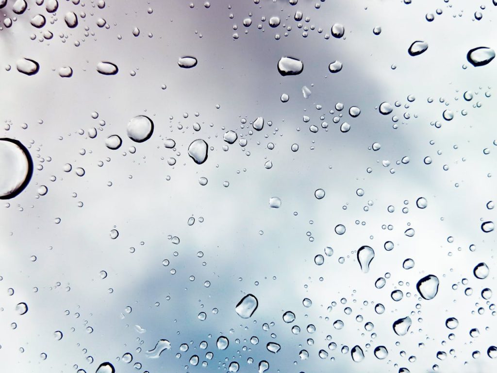 A glenel window Glenelg window cleaning are about to clean these drops away